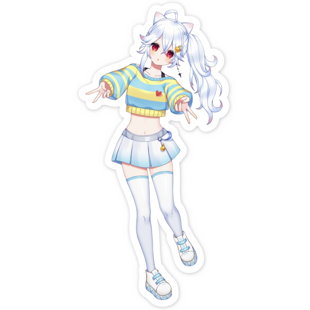 新衣装キービジュアル ステッカー