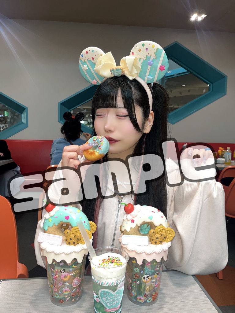 【5/26までの受注販売】みくるNew hair私服落書きチェキin夢の国
