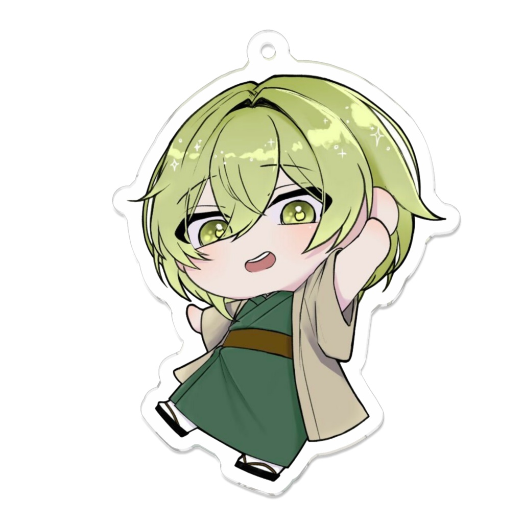 真茶アクリルキーホルダー①