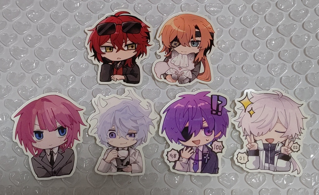 厨二組PC・PLステッカー(受注生産)