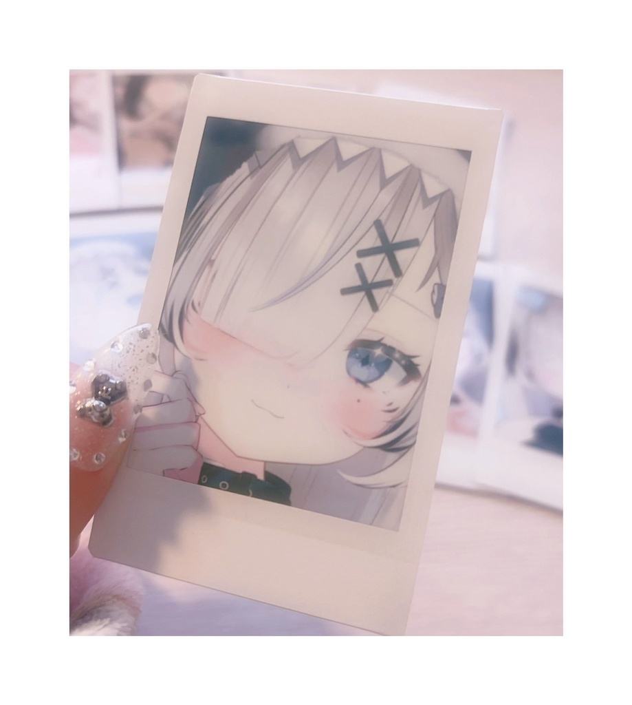 【ポストカード】手作りゆえにのチェキ🦈♡