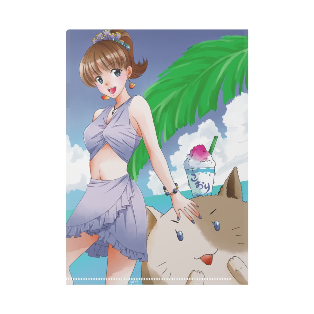 クリアファイル(オリジナル・夏)