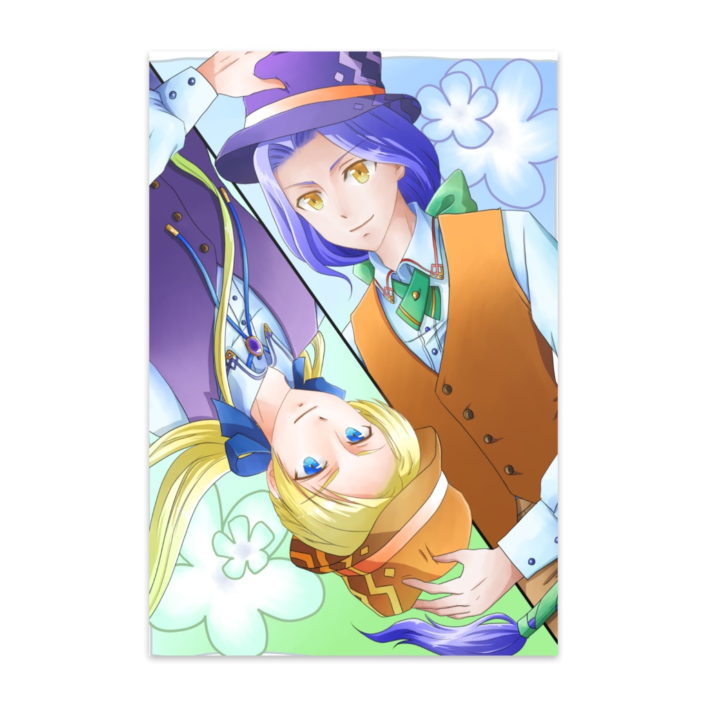 ポストカード(聖剣伝説3 イーグル&ホークアイ)