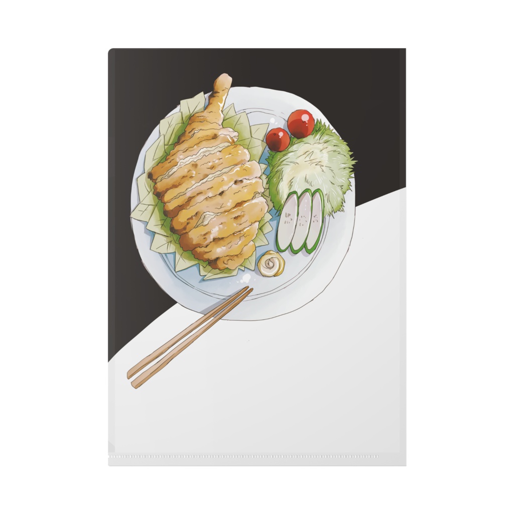 山賊焼娘クリアファイル