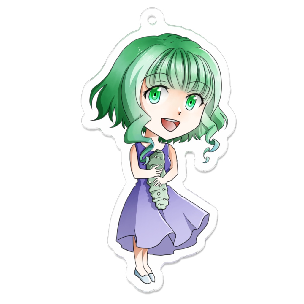 わさび娘アクリルキーホルダー