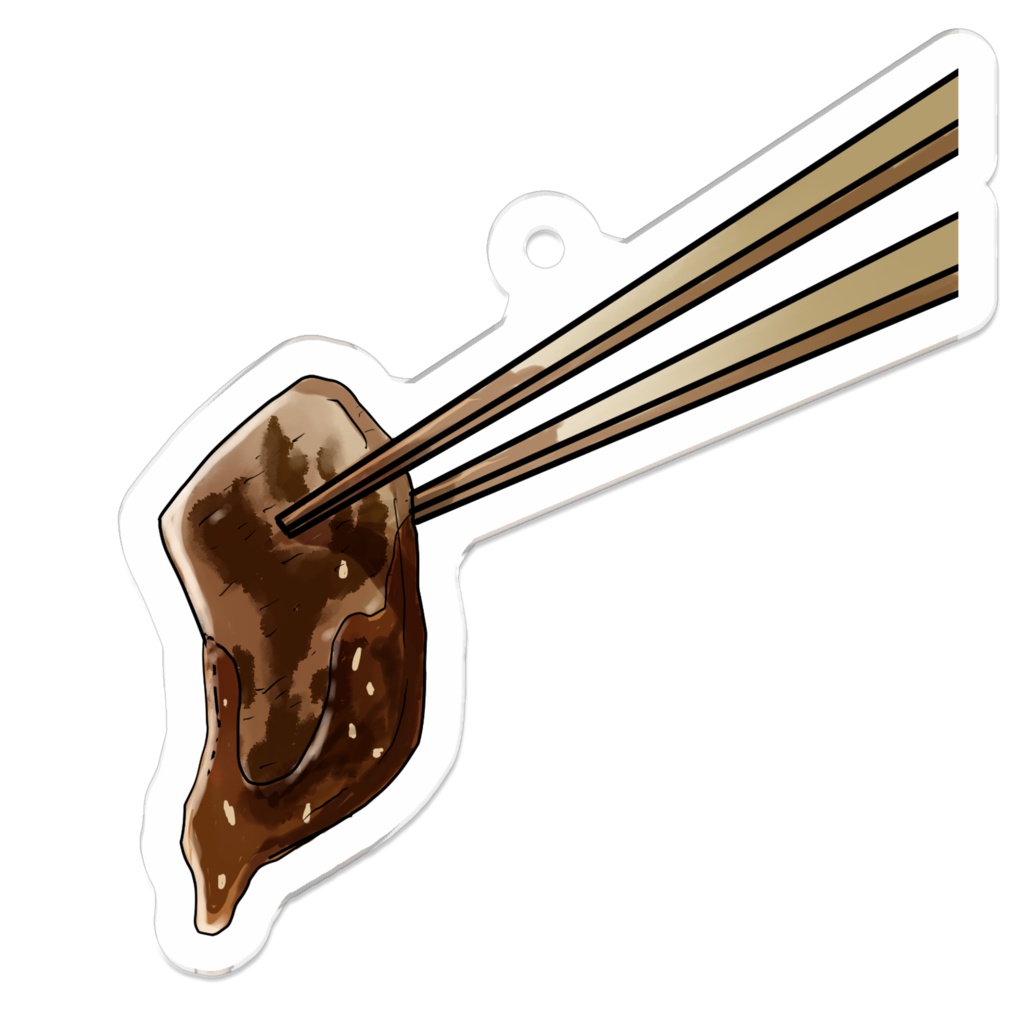 焼き肉アクリルキーホルダー