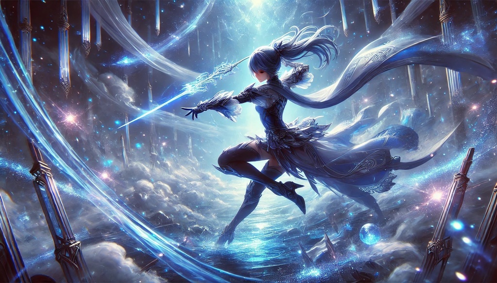 【フリーBGM】光の世界の少女『Blade of Light』