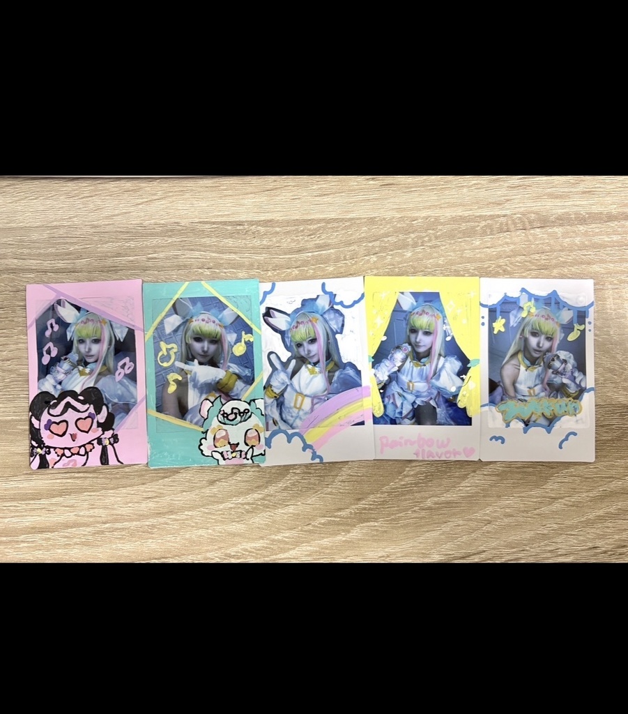 【レイフレ34】ランダム落書きチェキ