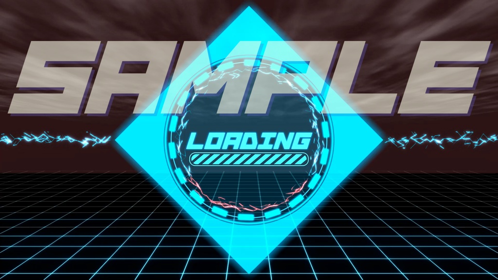 【動く待機画面】エレキチャージスクリーン【カラバリ8種セット】