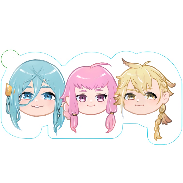 【刀剣乱舞】三色団子ゆらゆらアクキー