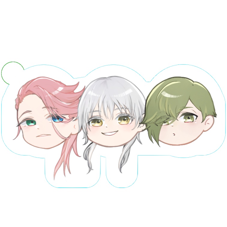 【刀剣乱舞】三色団子ゆらゆらアクキー