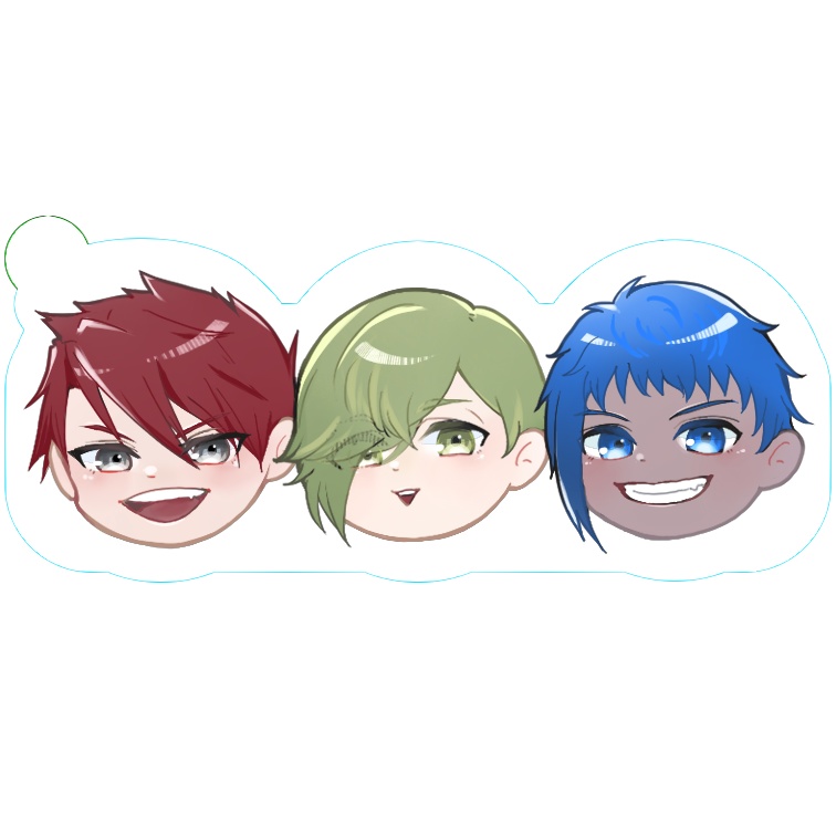 【刀剣乱舞】三色団子ゆらゆらアクキー