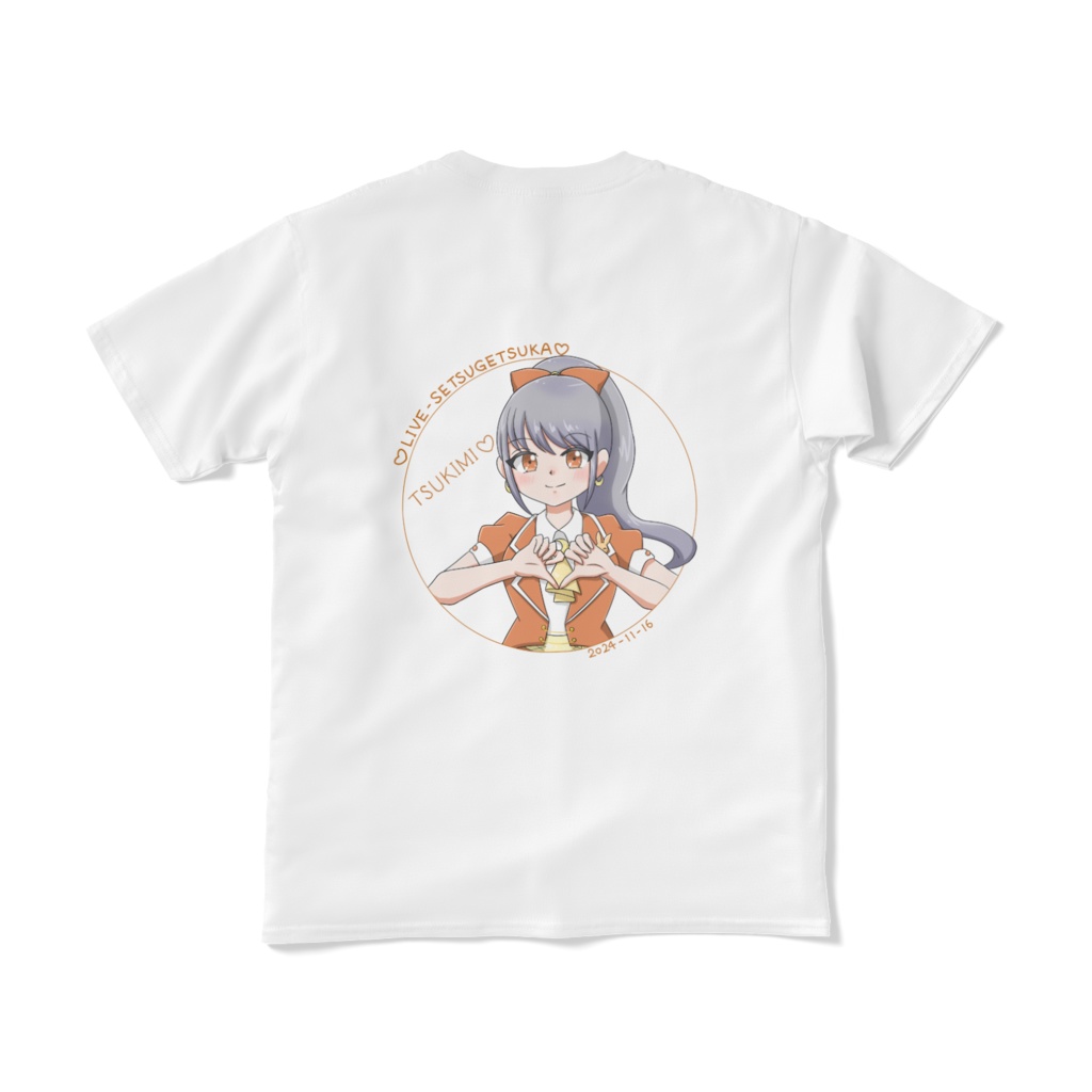 LIVE雪月花Tシャツ 月未☽