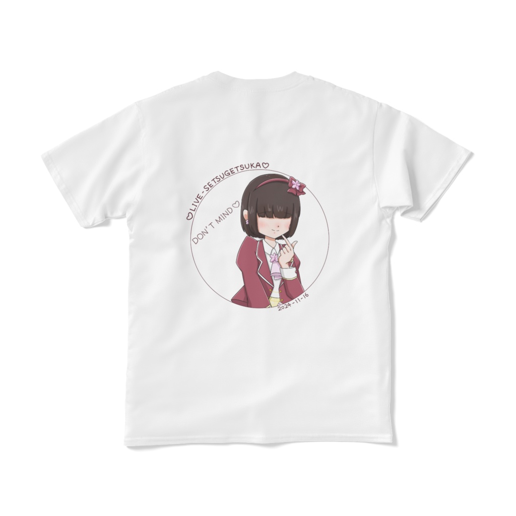 LIVE雪月花Tシャツ どんとまいんど