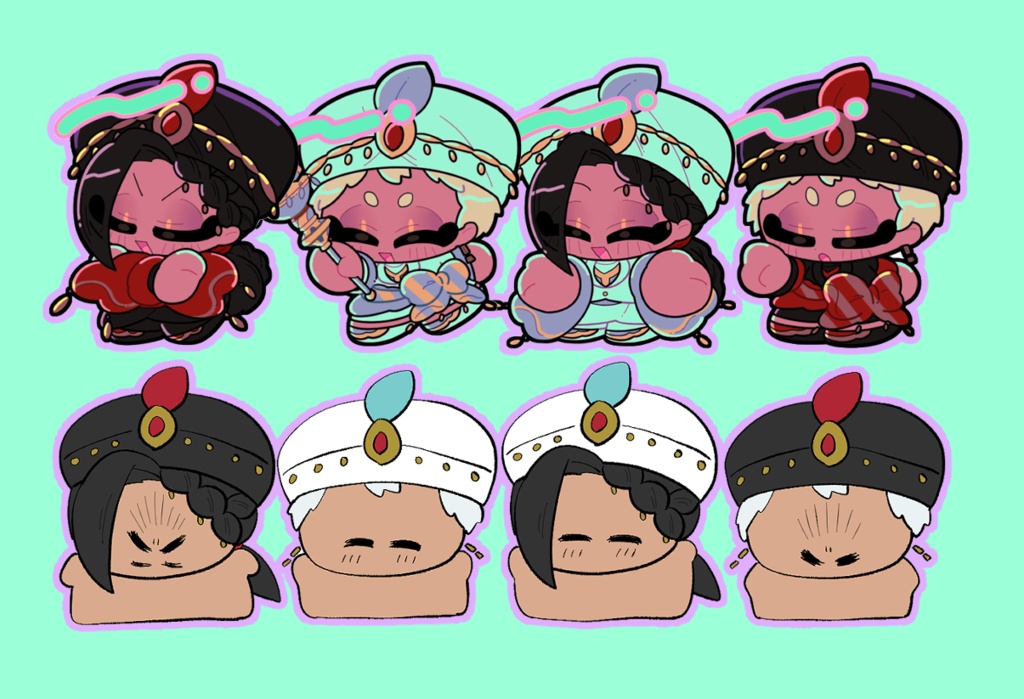 ジャミカリステッカー