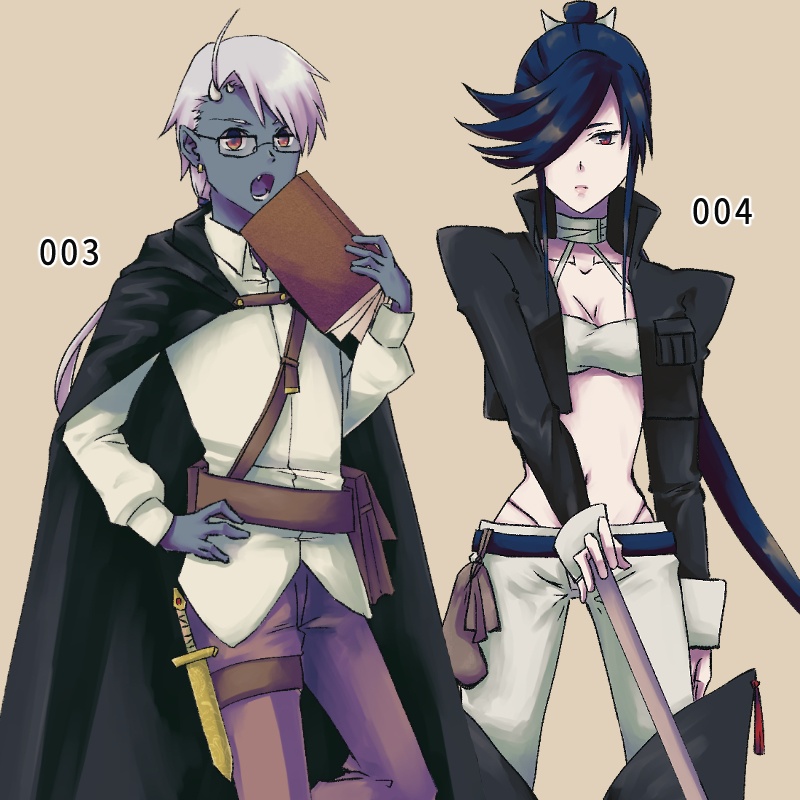 【フリー素材】ファンタジー系立ち絵