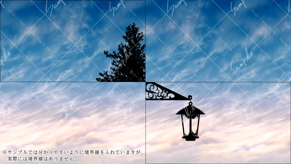 背景用フレーム 01