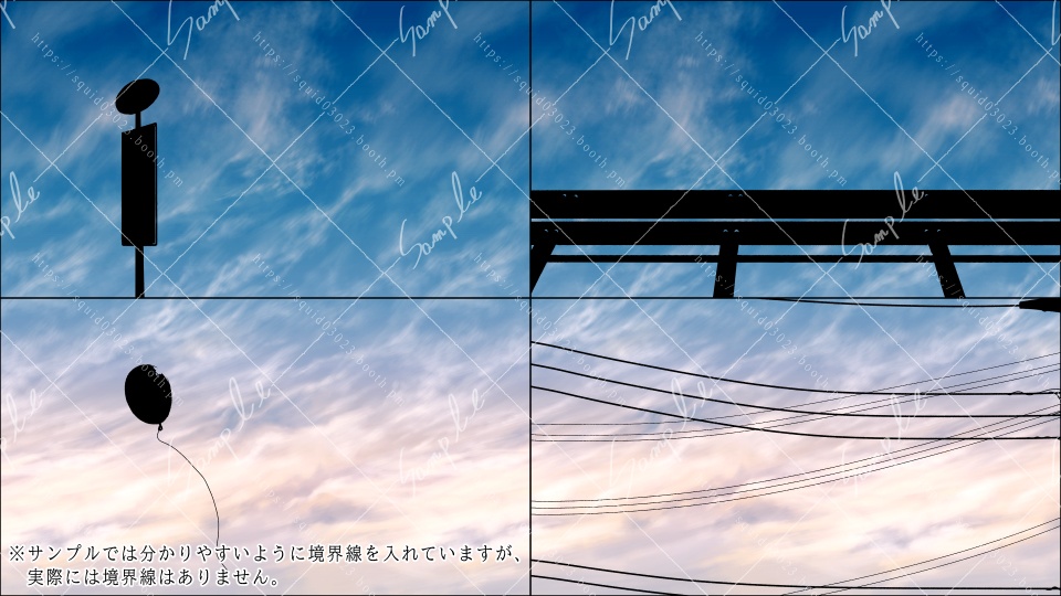 背景用フレーム 01