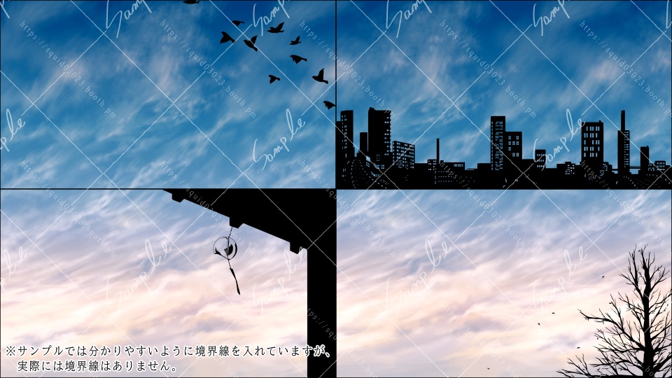 背景用フレーム 01