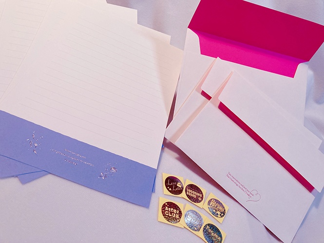 ゆうたと燐音のきらめくレターセット