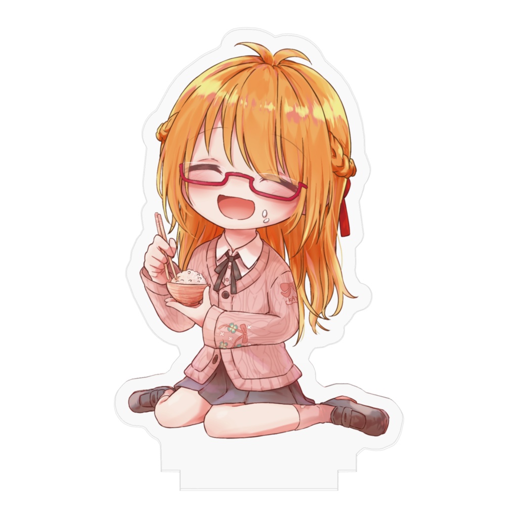千城かや 春服アクリルスタンド #おいしいねちしろ