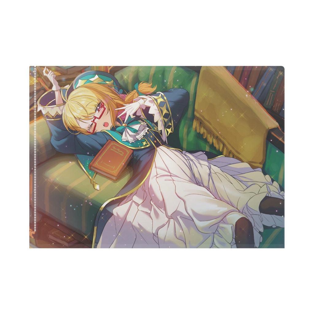 【 #怠惰な魔法使いは今日も惰眠を貪る。 】クリアファイル【 #きいたぞちしろ 】