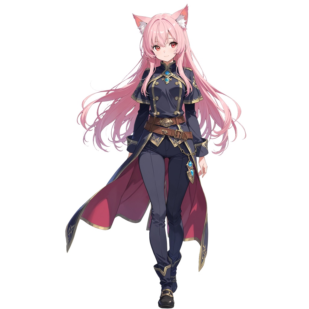 【立ち絵素材】獣人の女性軽戦士/64枚【ファンタジー】