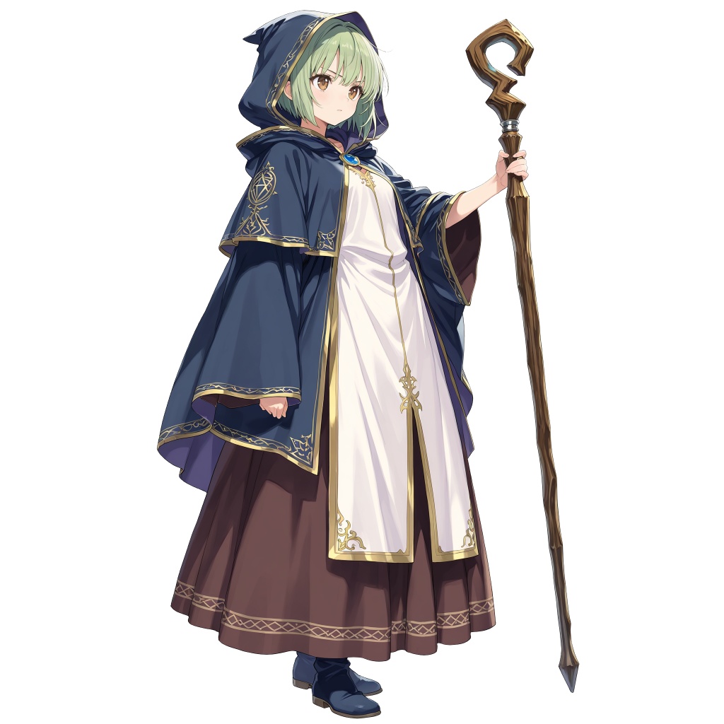 【立ち絵素材】人間の魔法使い64枚【ファンタジー】