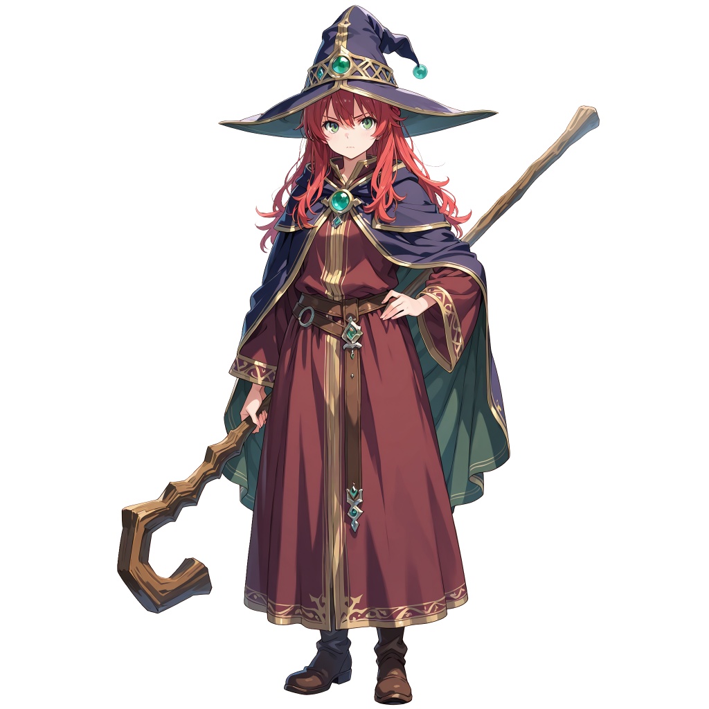 【立ち絵素材】人間の魔法使い64枚【ファンタジー】