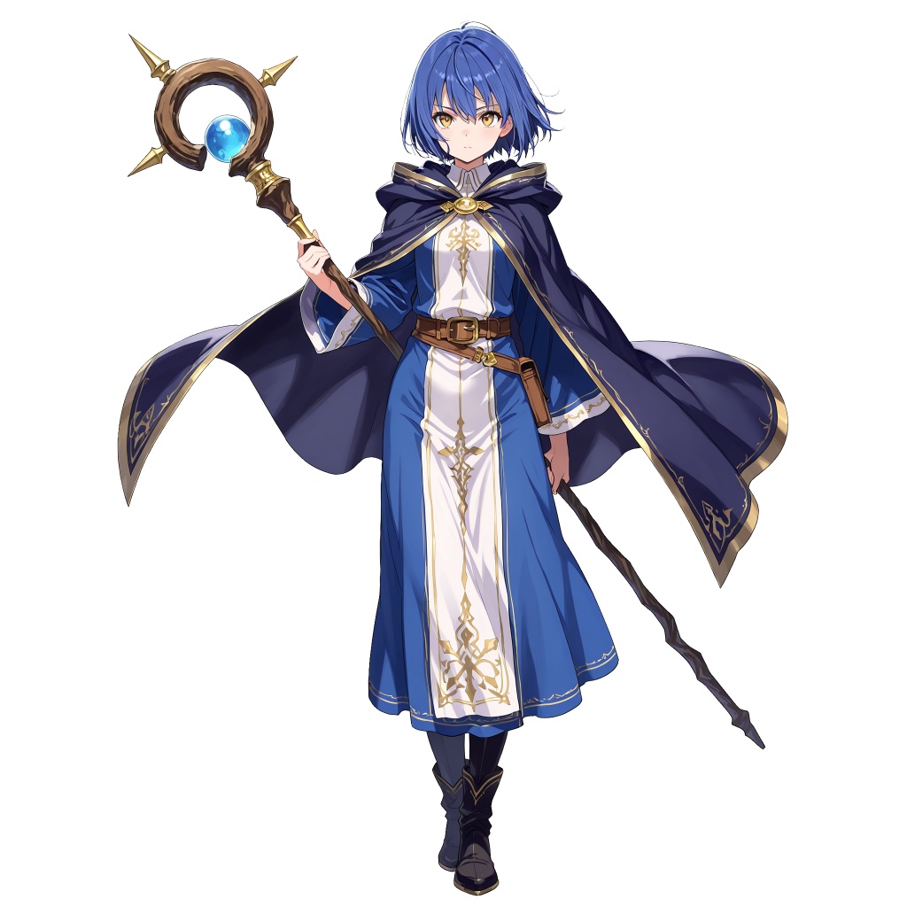 【立ち絵素材】人間の魔法使い64枚【ファンタジー】