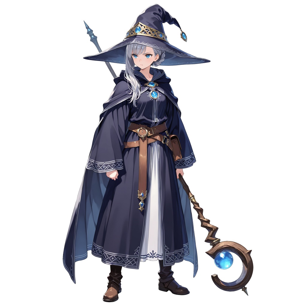 【立ち絵素材】人間の魔法使い64枚【ファンタジー】