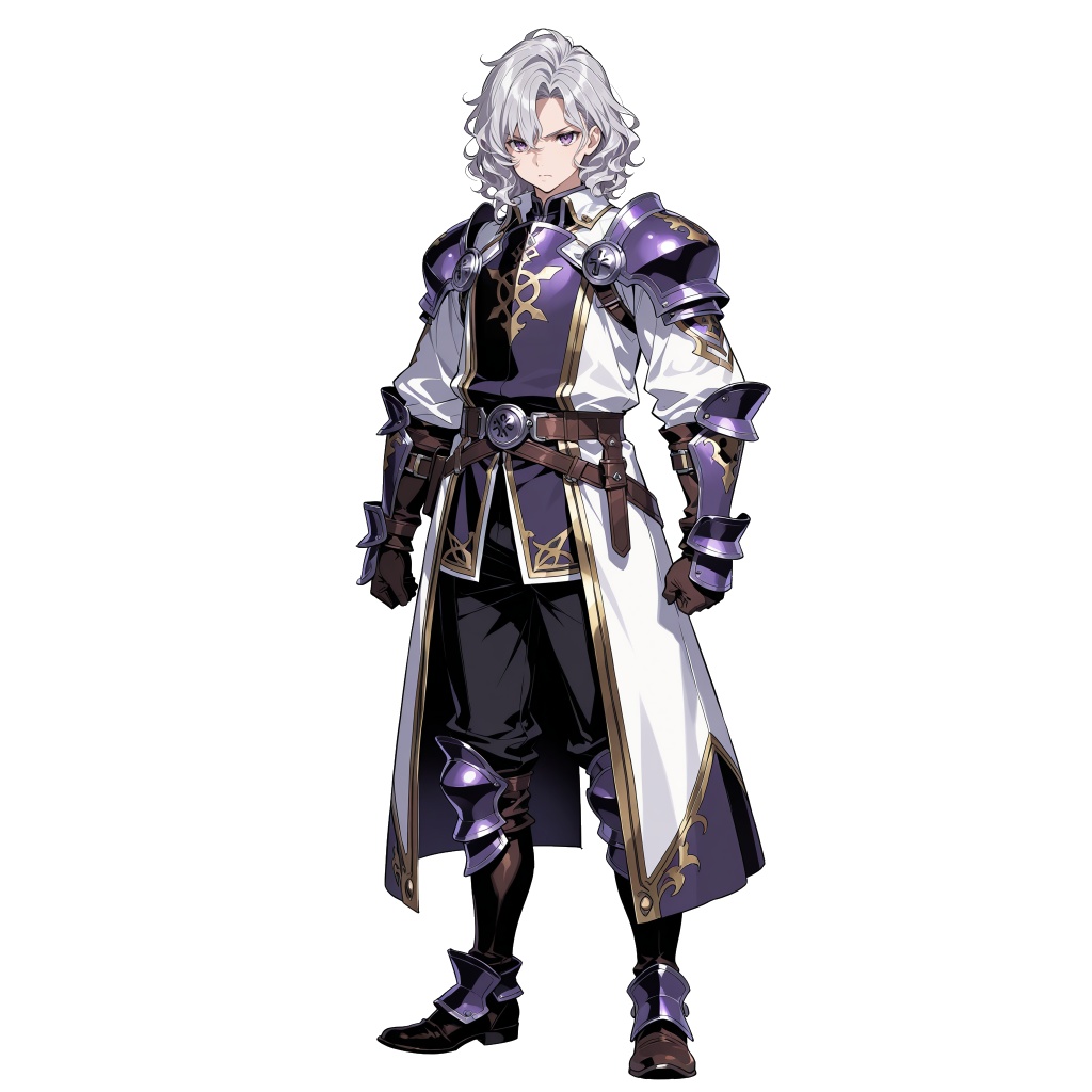 【立ち絵素材】人間の男性軽戦士/64枚【ファンタジー】