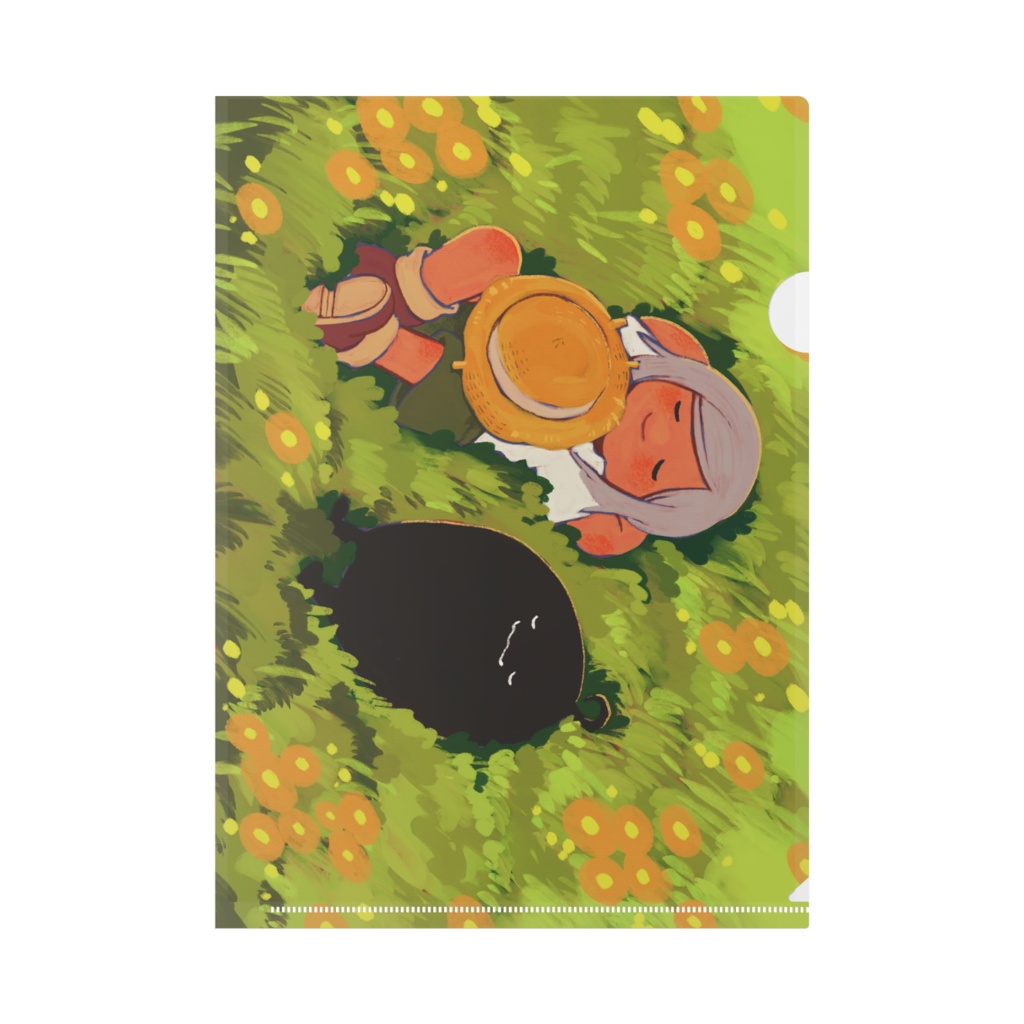 【Stardew Valley】農場主とクロバスクリアファイル/Farmer and Krobus