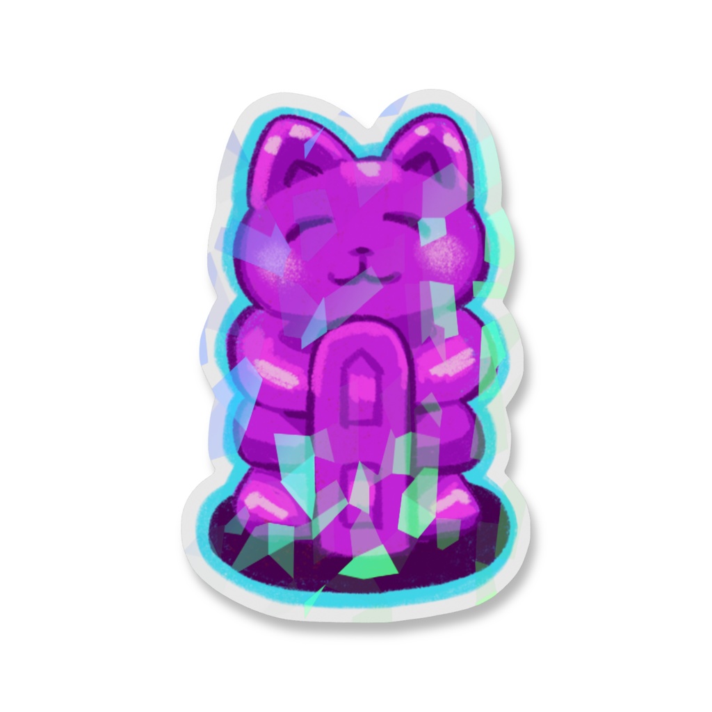 【Stardew Valley】スペシャルスタチューホログラムステッカー/Perfection statues