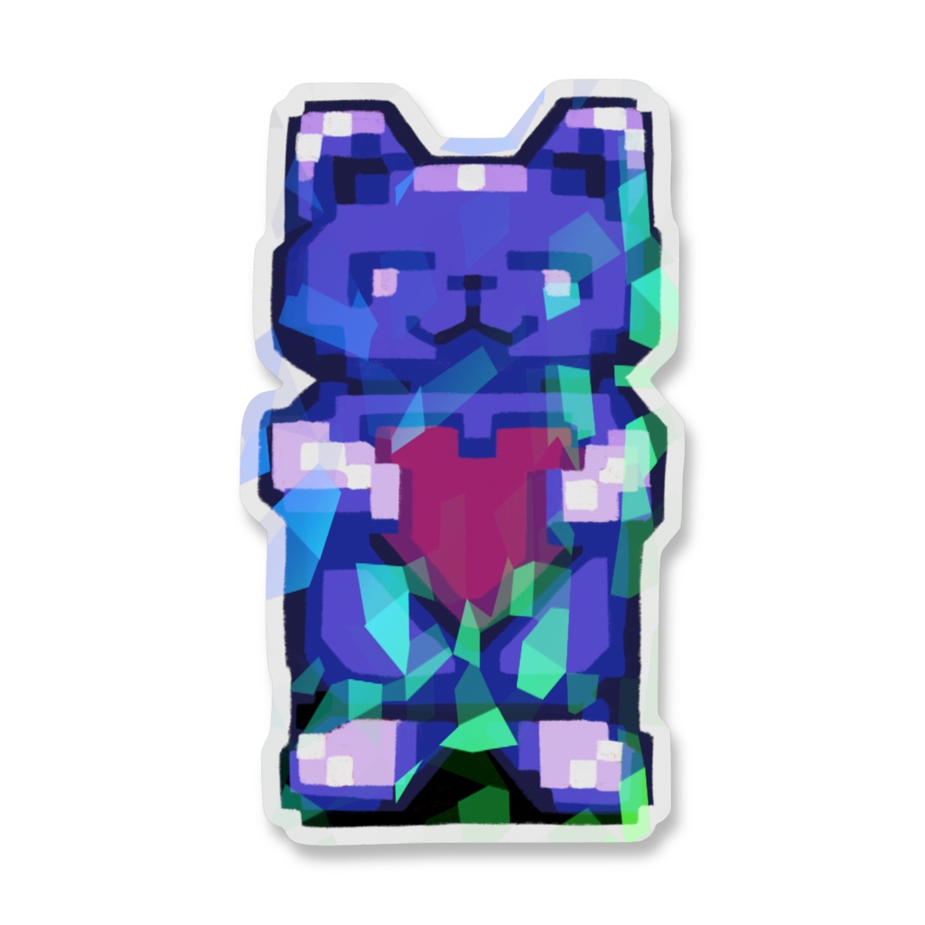 【Stardew Valley】スペシャルスタチューホログラムステッカー/Perfection statues