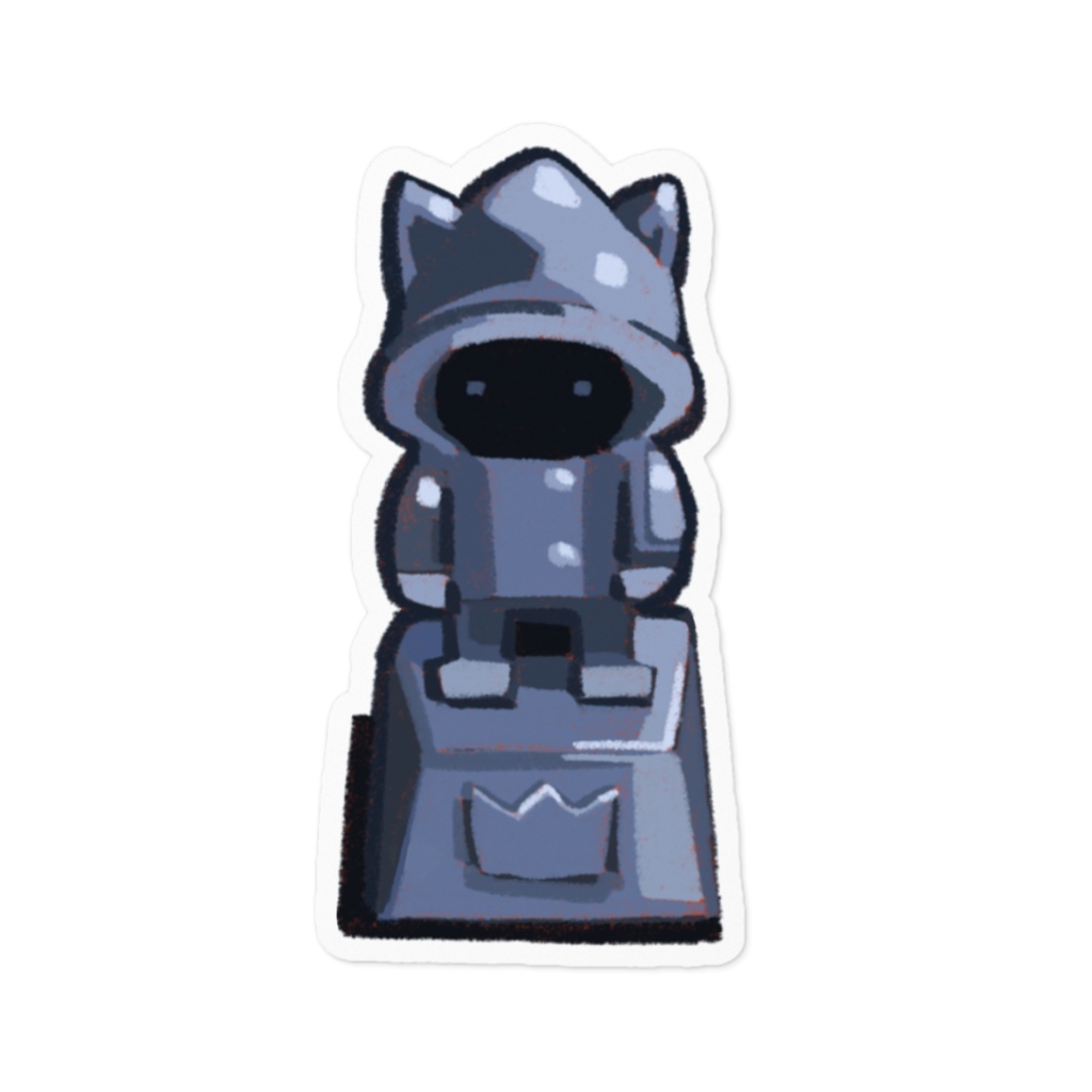 【Stardew Valley】熟練の像達ステッカー/Statue Of The Dwarf King & Blessings