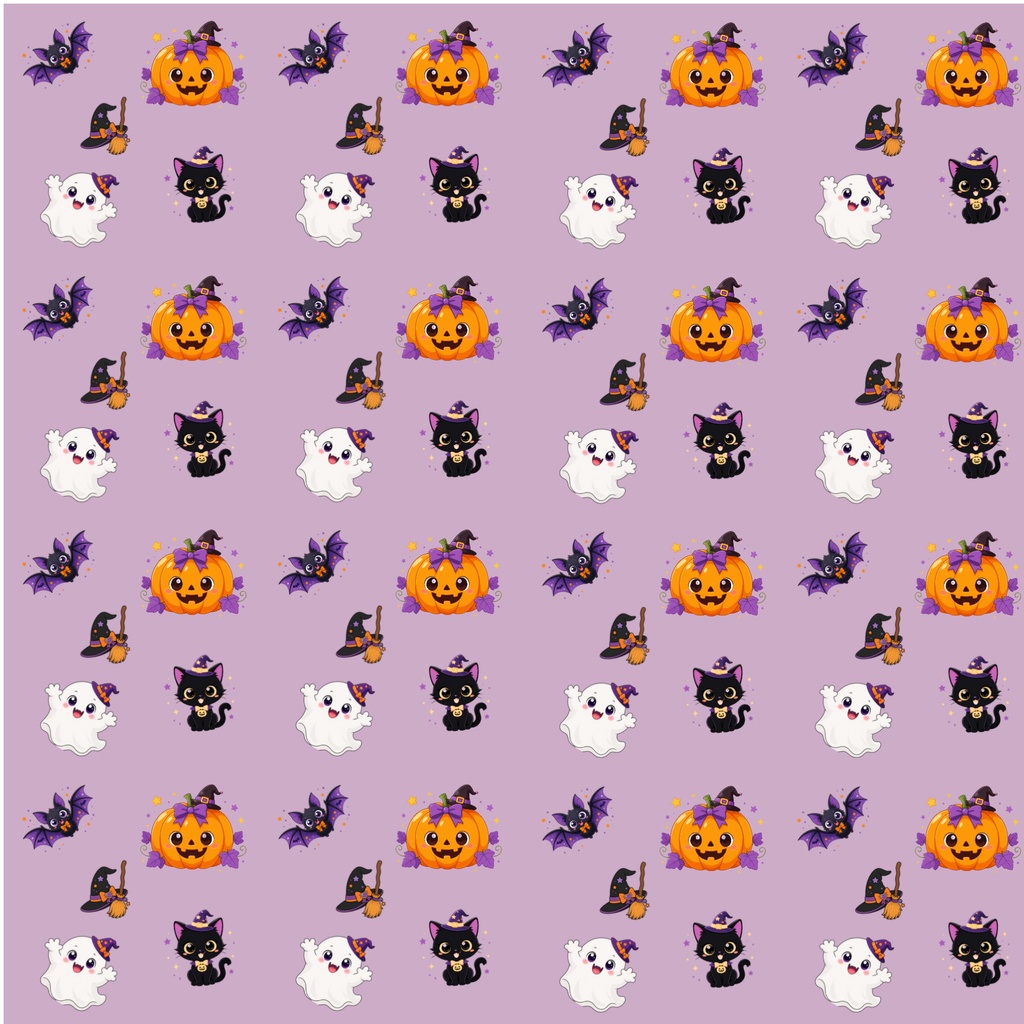 ハロウィン デジタルペーパー｜Halloween Printable