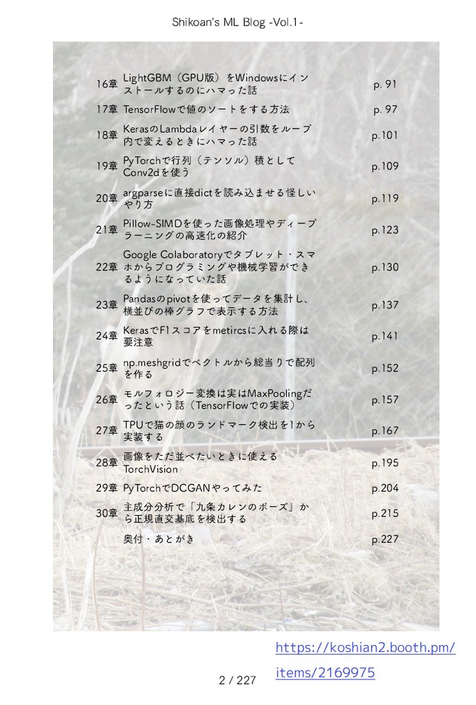 Shikoan's ML Blog -Vol.1-