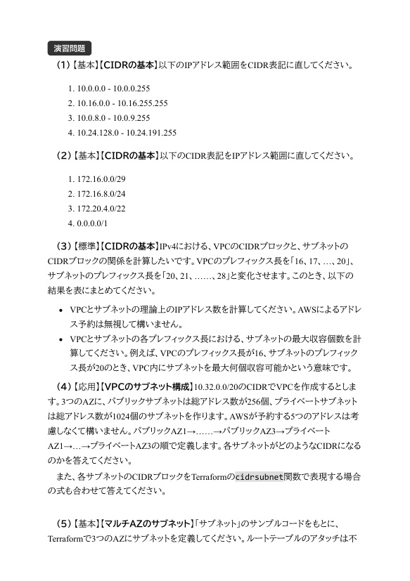 Terraformで学ぶAWS(2):VPC編