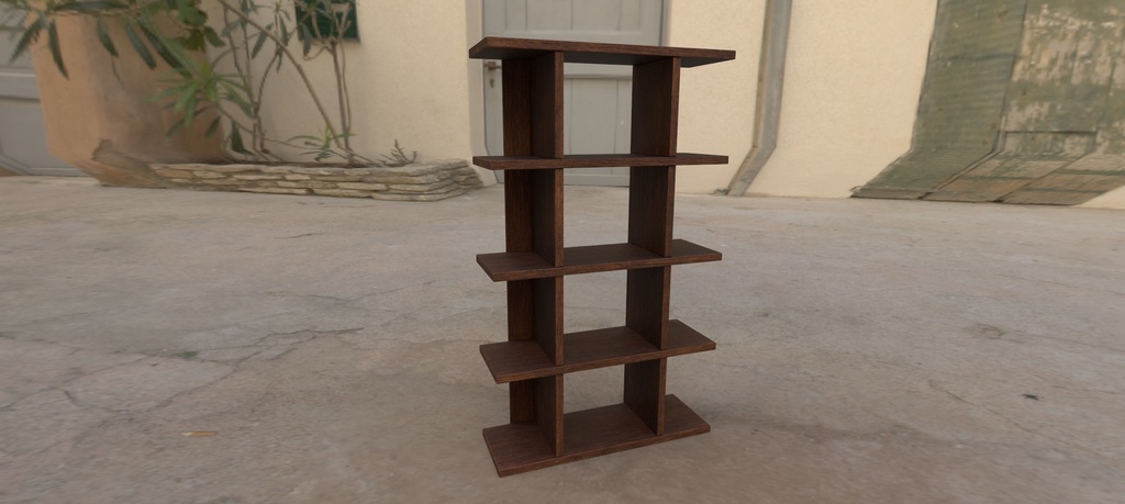 【3Dモデル】棚 unity package