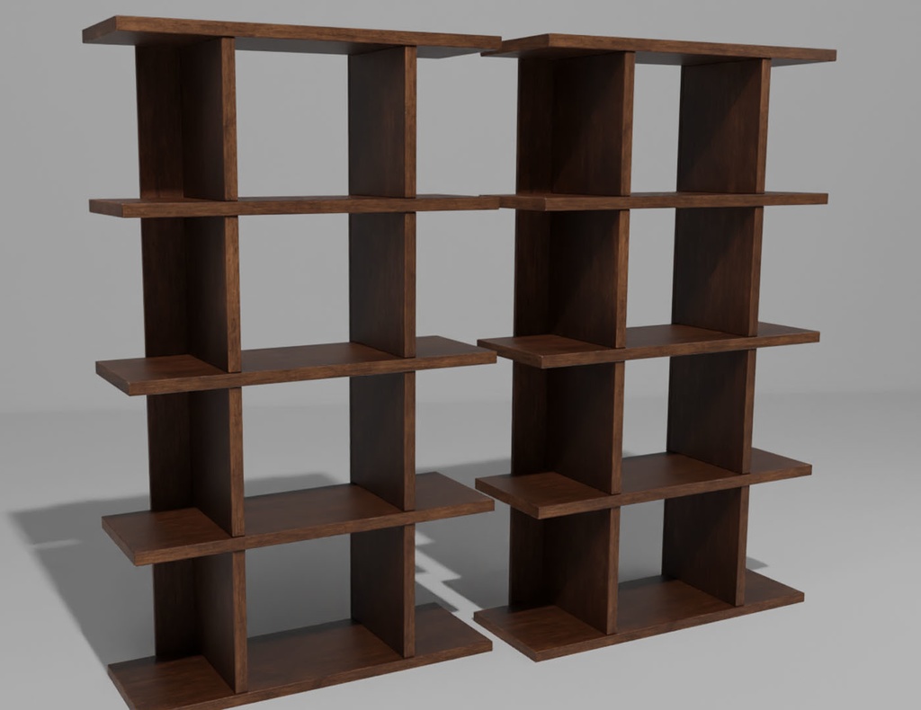 【3Dモデル】棚 unity package