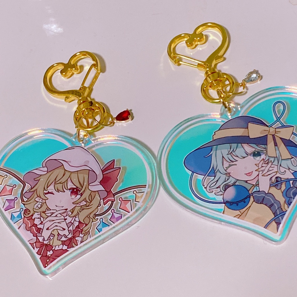 【例大祭20】こいフラアクリルキーホルダー