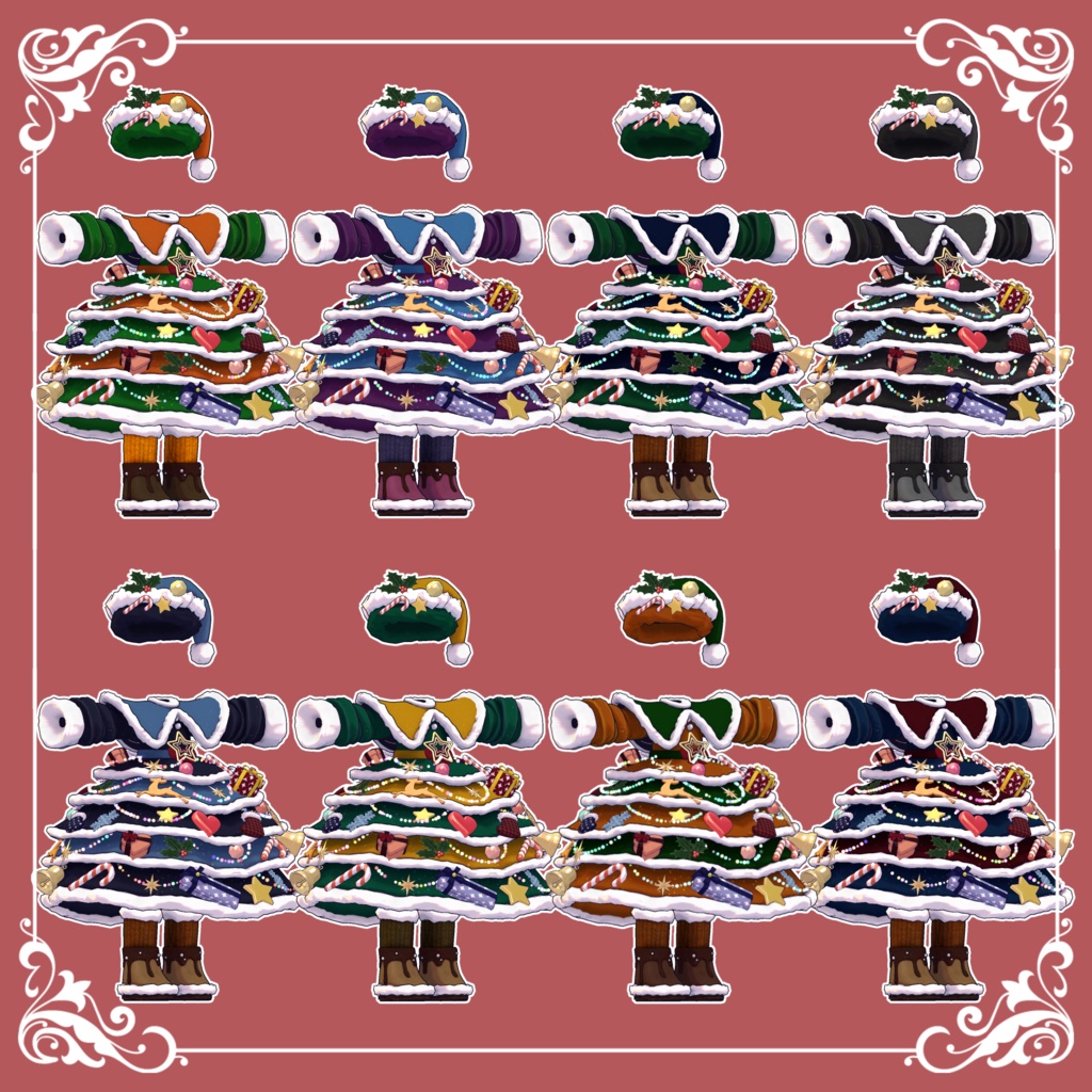 Illuminate Tree Dress 4アバター対応