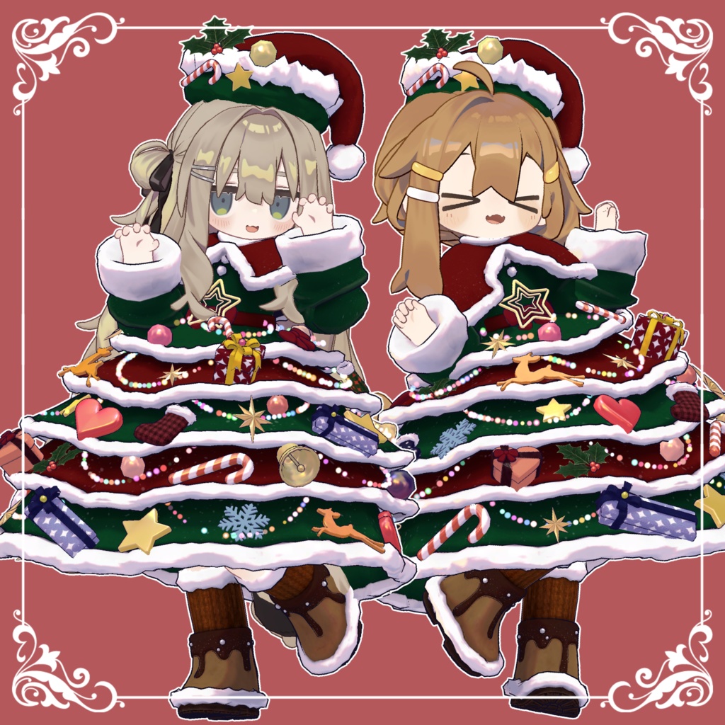 Illuminate Tree Dress 4アバター対応