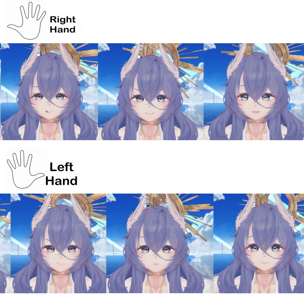 14 Face Expression Pack for Liloumois (リルモワ)