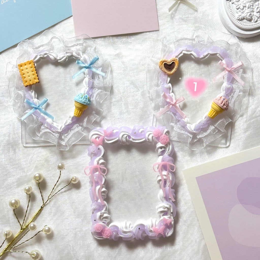 B8 ハートレースデコケース