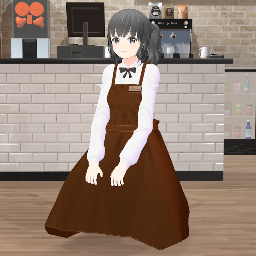 オリジナル3Dモデル「モカ(Mocha)」