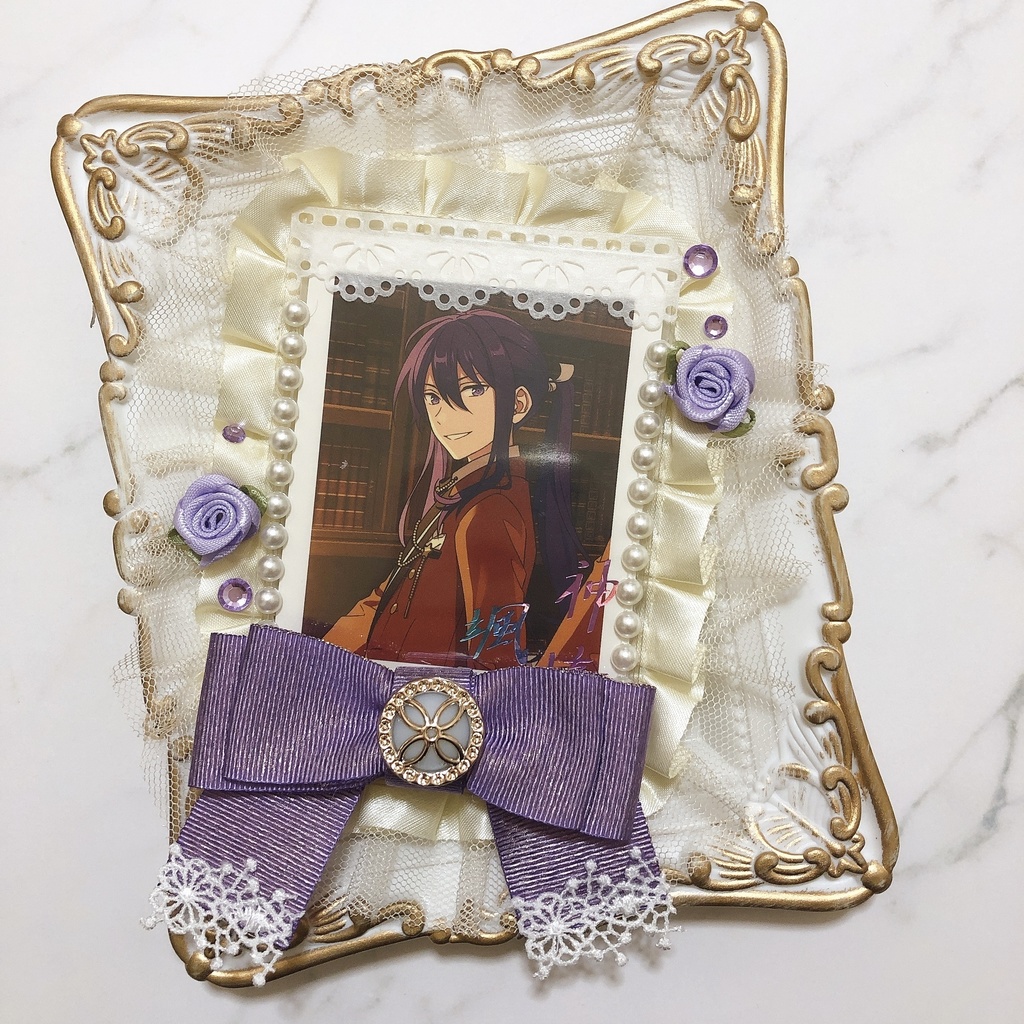 デコ硬質ケース パープル