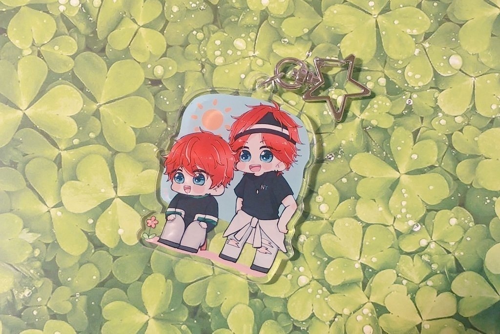 天城兄弟アクキー あんしんboothパック 腰巻き布と書いてスカートと読む Booth