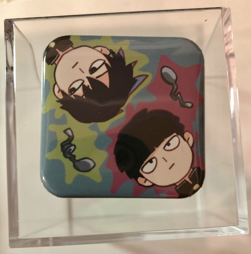 影山兄弟 缶バッジ